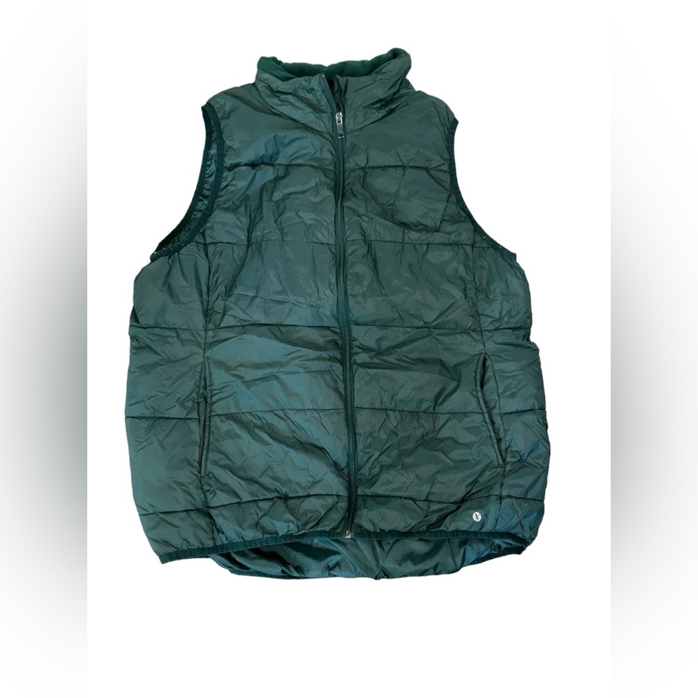 ❤️Xersion Green and Blue Puffer Vest